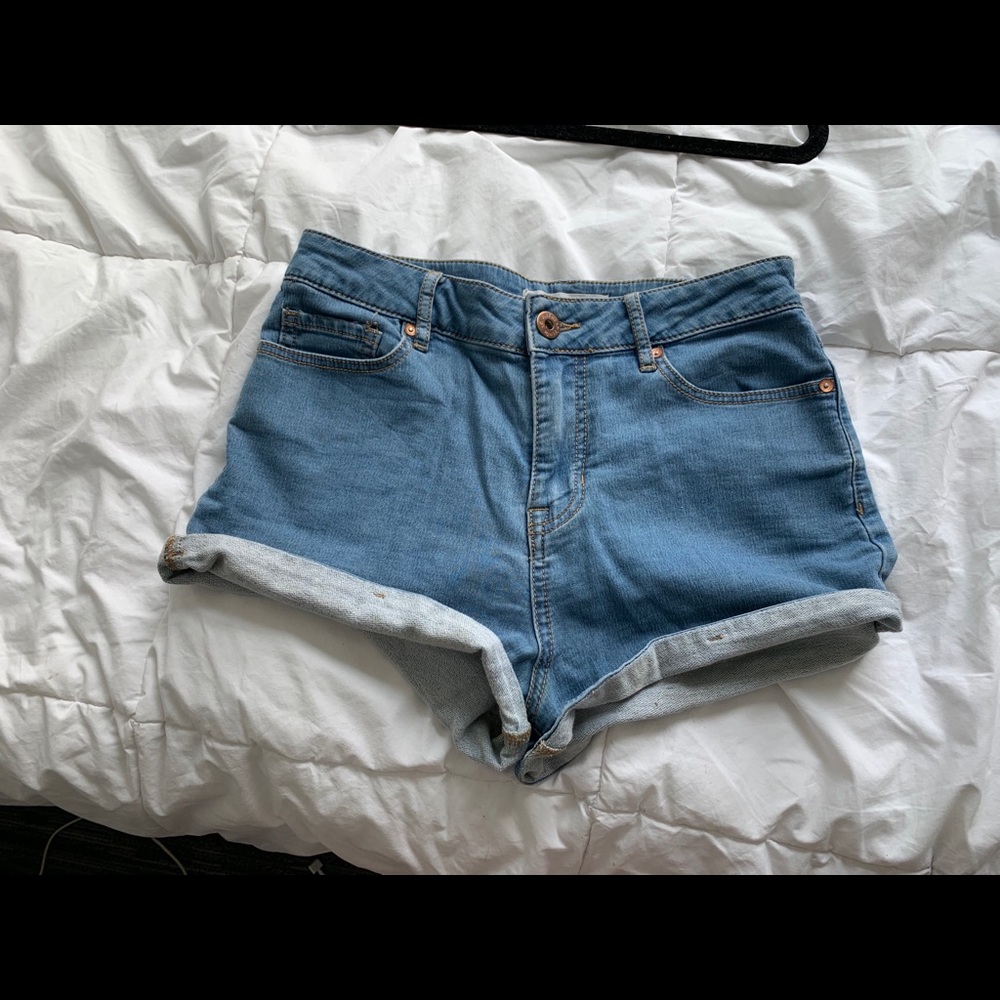 high waisted shorts